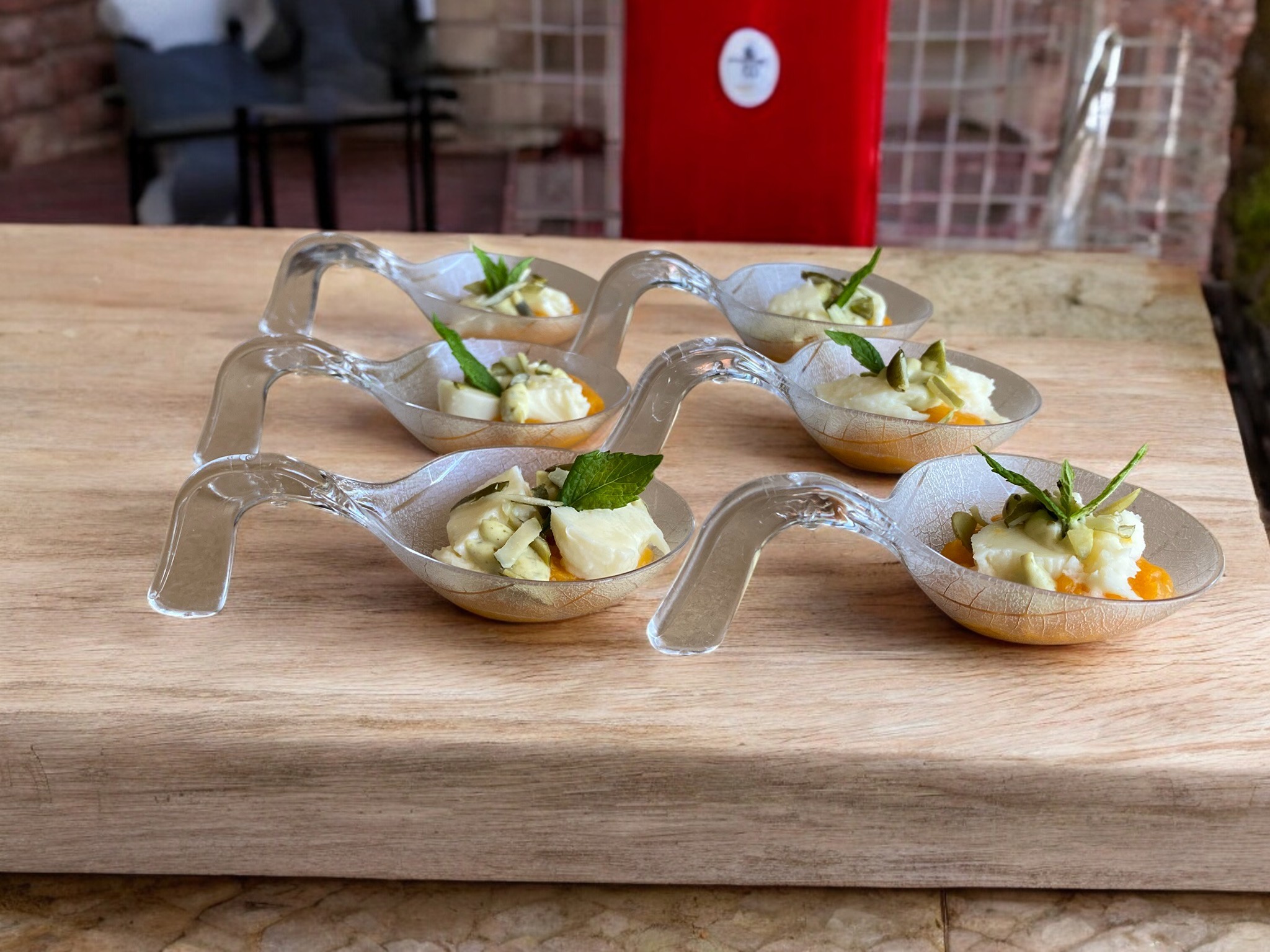 Batatas su mozzarella 10 vnt.