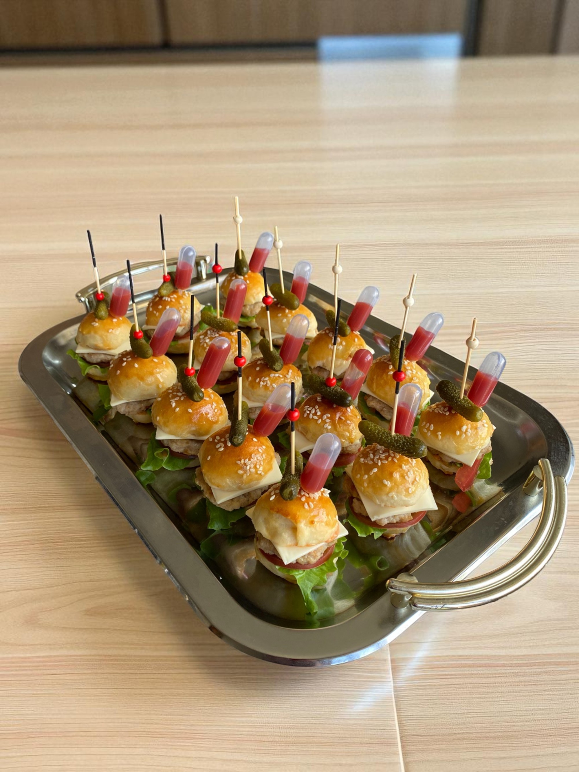 Mini burgeris 10 vnt.