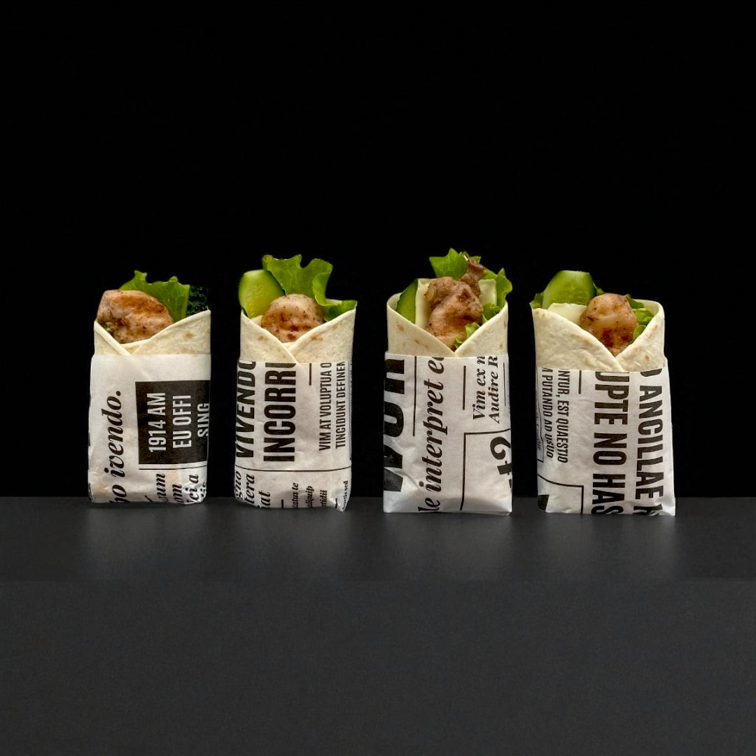 Mini wraps 10 vnt.